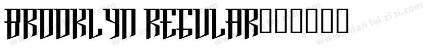 Brooklyn Regular字体转换